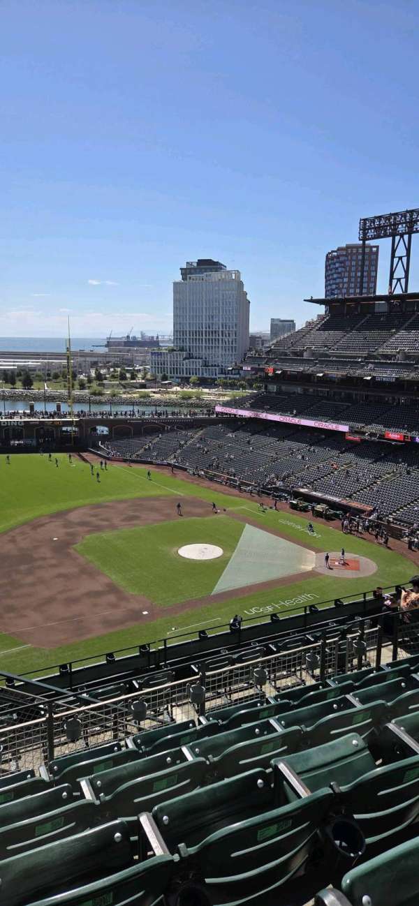 Oracle Park, section: VR325, row: 5, seat: 24