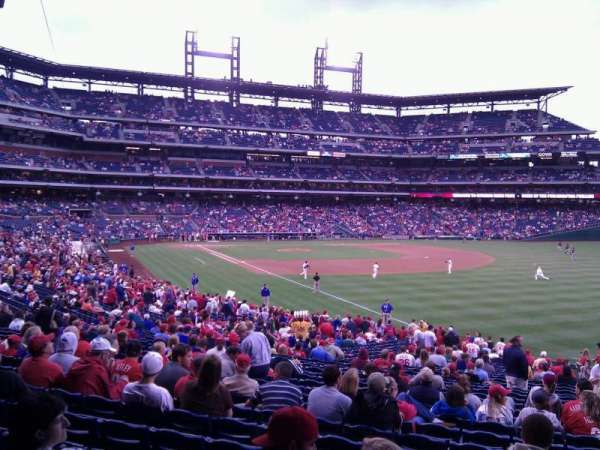 Citizens Bank Park, section: 109, row: 36, seat: 1