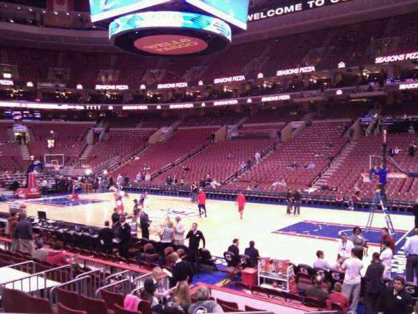 Xfinity Mobile Arena, section: 103, row: 10, seat: 4