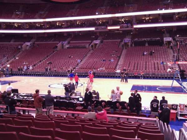Xfinity Mobile Arena, section: 102, row: 11, seat: 11