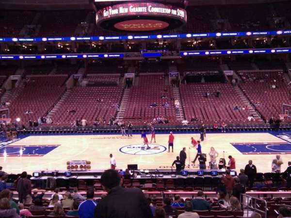 Xfinity Mobile Arena, section: 101, row: 16, seat: 12