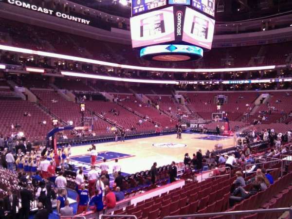 Xfinity Mobile Arena, section: 122, row: 12, seat: 6
