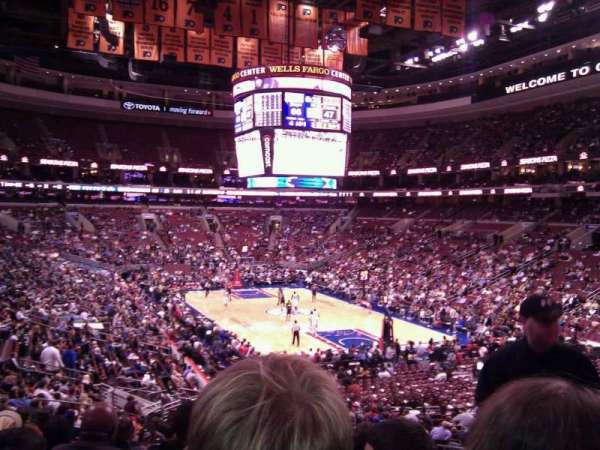 Xfinity Mobile Arena, section: 105, row: 26, seat: 22