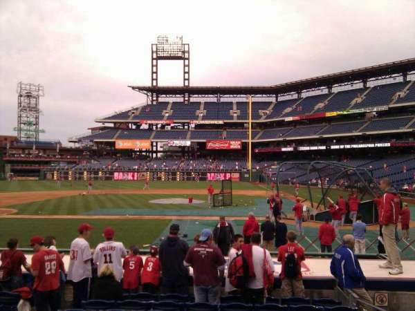 Citizens Bank Park, section: 129, row: 10, seat: 4