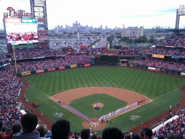 Citizens Bank Park, section: 420, row: 15, seat: 12