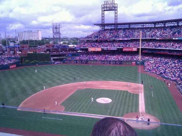 Citizens Bank Park, section: 324, row: 2, seat: 18
