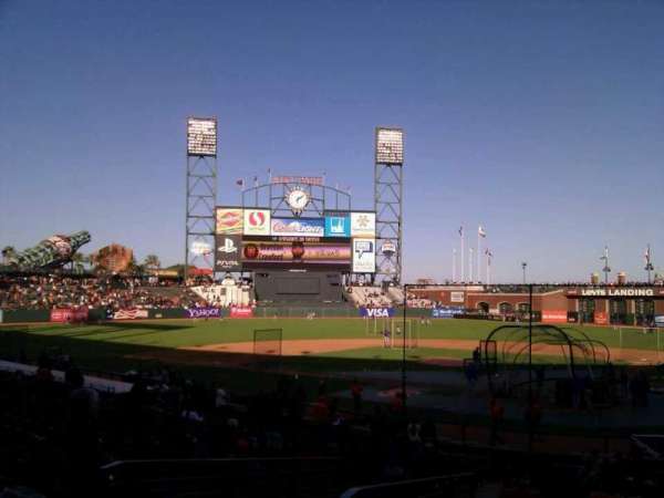 Oracle Park, section: 119, row: 26, seat: 9