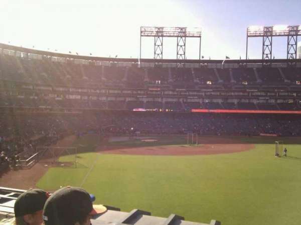 Oracle Park, section: 149, row: 2, seat: 4