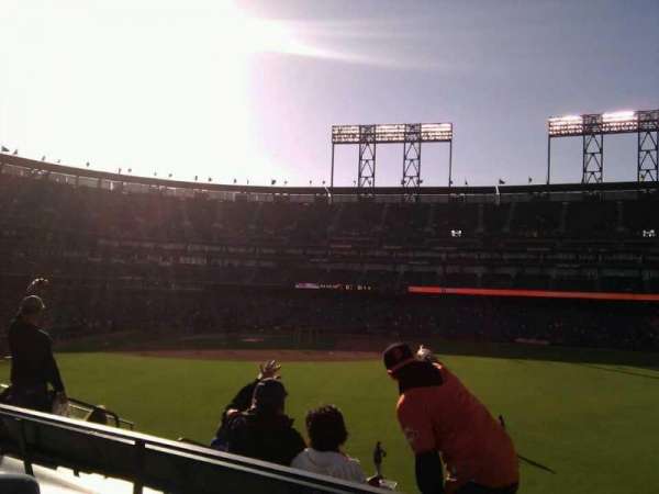 Oracle Park, section: 106, row: 3