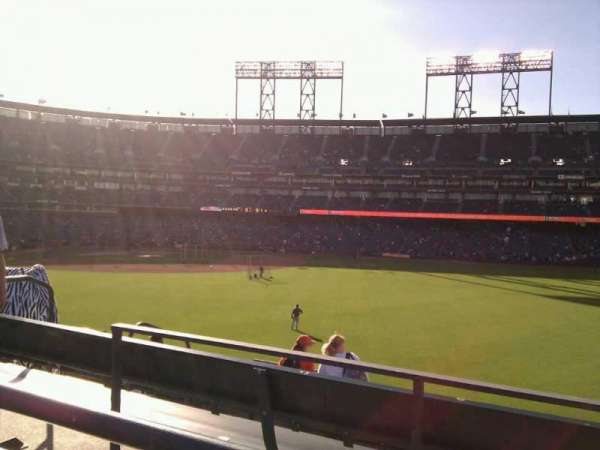 Oracle Park, section: 105, row: 3
