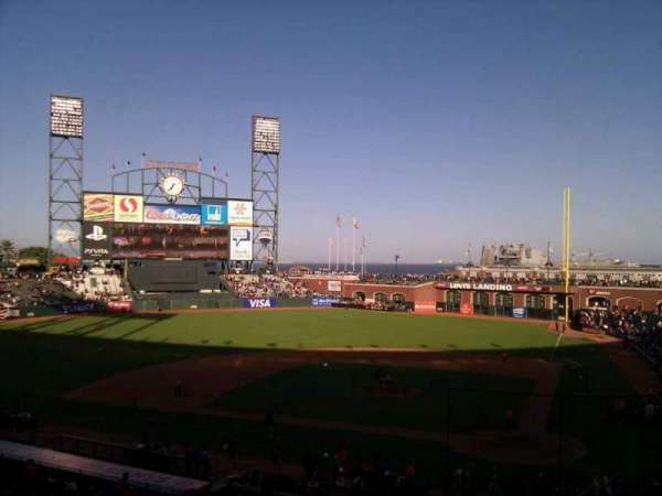 Oracle Park, section: 119, row: d, seat: 10