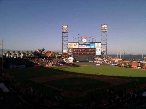 Oracle Park, section: 215, row: i, seat: 6