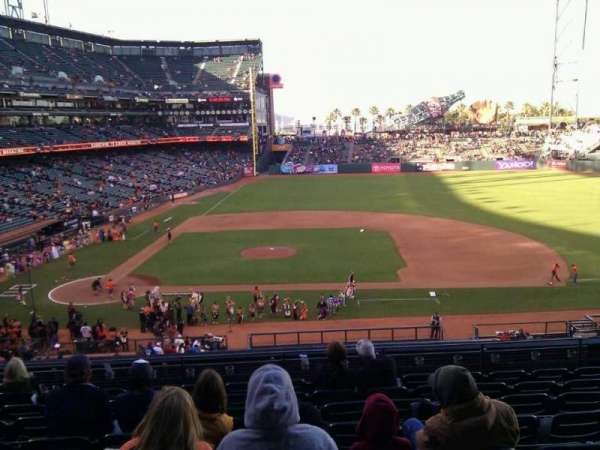 Oracle Park, section: 209, row: i, seat: 10
