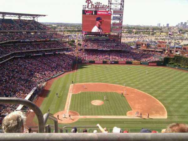 Citizens Bank Park, section: 416, row: 11, seat: 23