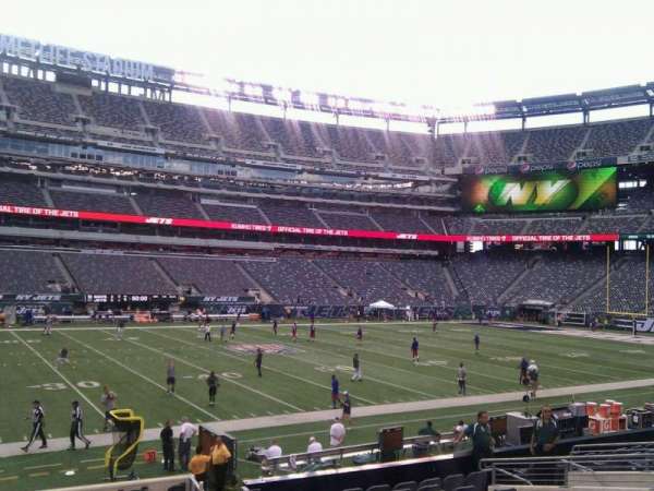 MetLife Stadium, section: 115a, row: 16, seat: 12