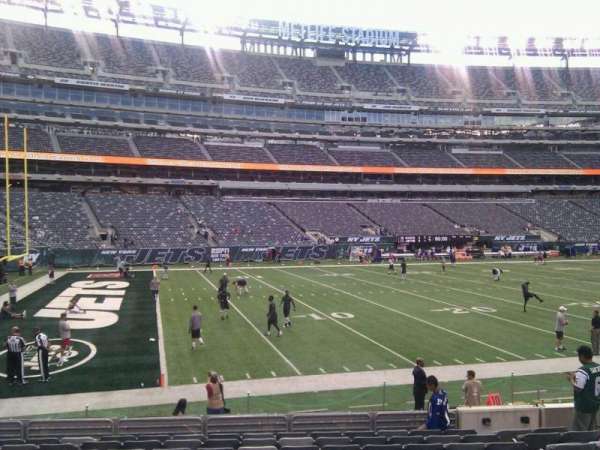 MetLife Stadium, section: 117, row: 12, seat: 9