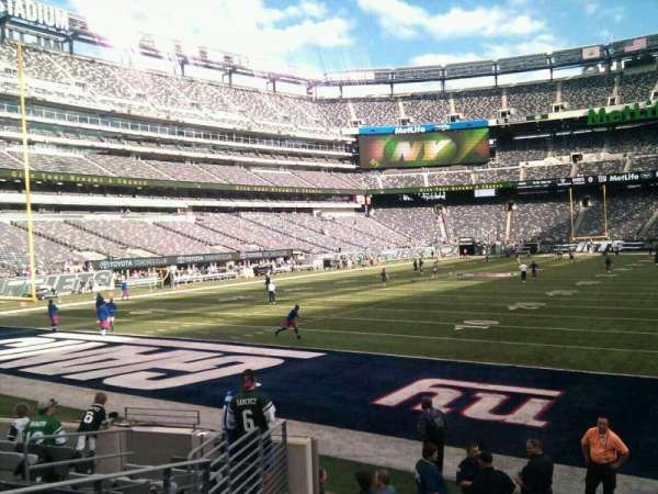 MetLife Stadium, section: 148, row: 10, seat: 15