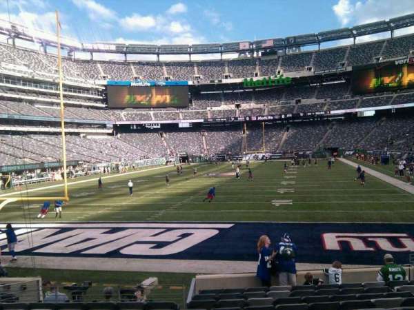 MetLife Stadium, section: 149, row: 12, seat: 9