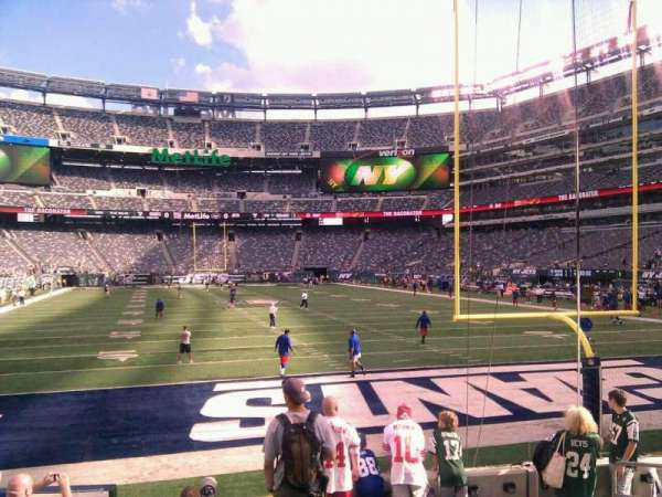 MetLife Stadium, section: 103, row: 8, seat: 7