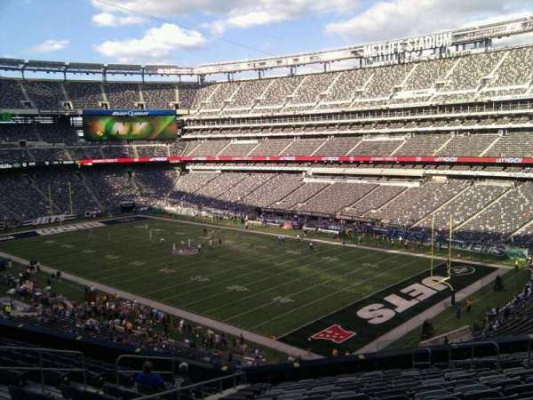 MetLife Stadium, section: 232a, row: 15, seat: 10