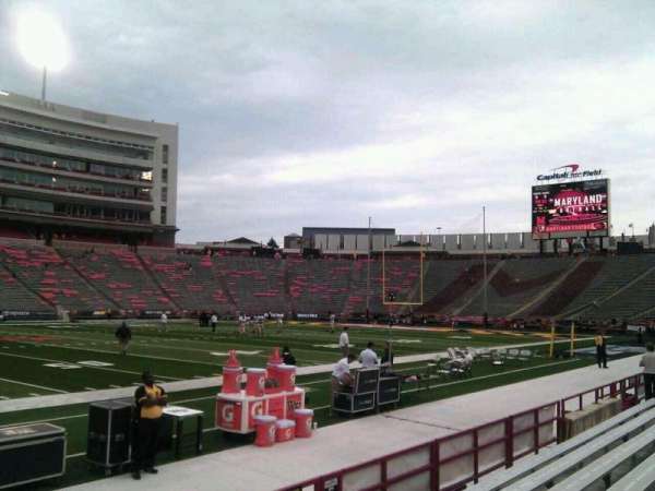 SECU Stadium, section: 4, row: f, seat: 22