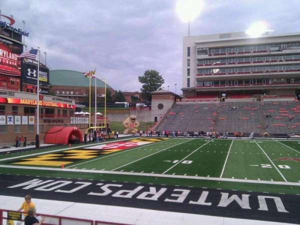 SECU Stadium, section: 3, row: n, seat: 17