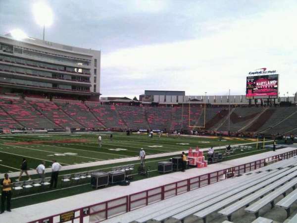 SECU Stadium, section: 3, row: n, seat: 17