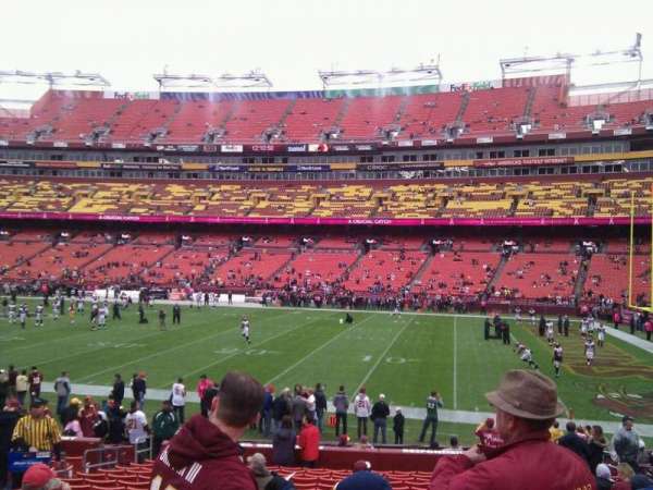 Northwest Stadium, section: 140, row: 18, seat: 13