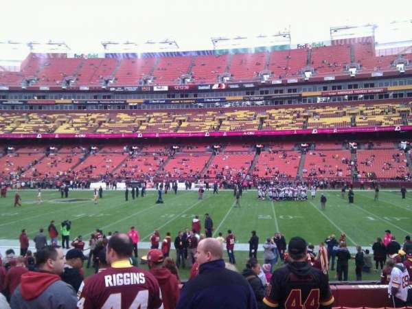 Northwest Stadium, section: 141, row: 13, seat: 18