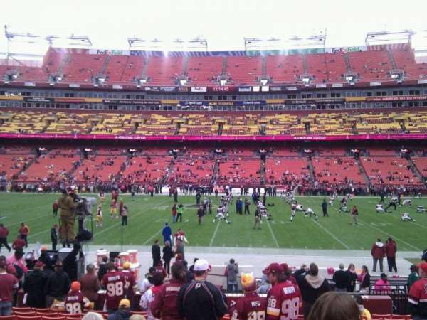 Northwest Stadium, section: 142, row: 14, seat: 10