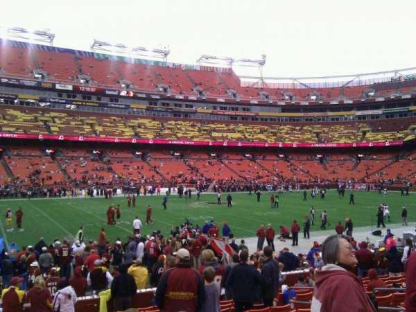 Northwest Stadium, section: 103, row: 14, seat: 10