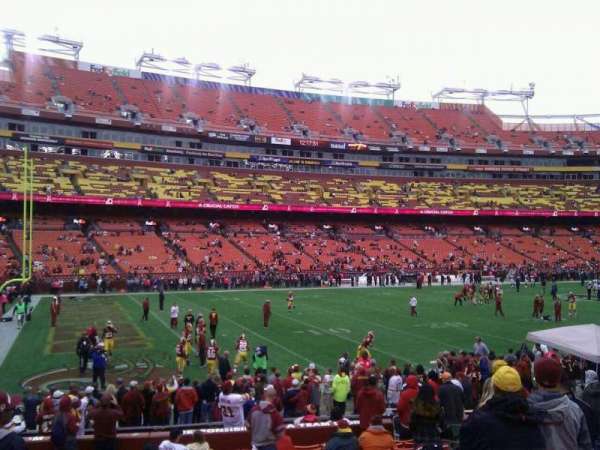 Northwest Stadium, section: 105, row: 14, seat: 10