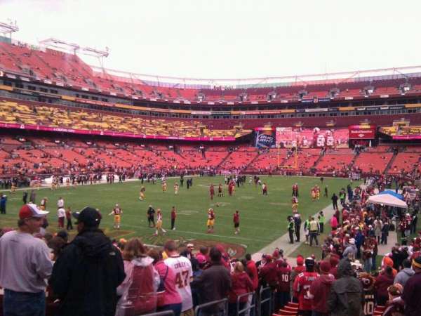 Northwest Stadium, section: 109, row: 16, seat: 10