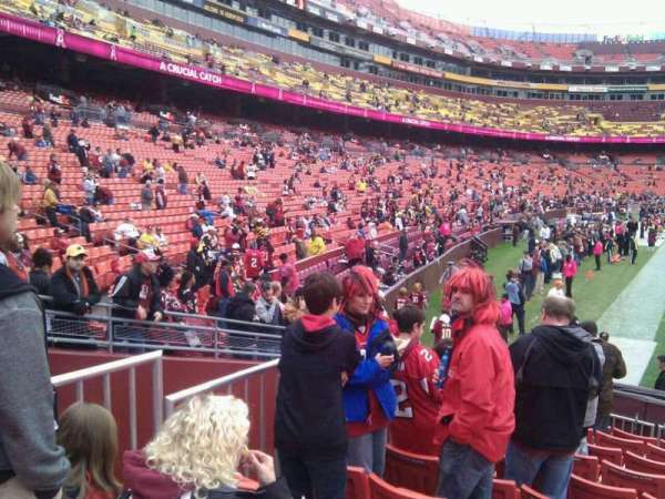 Northwest Stadium, section: 113, row: 11, seat: 10