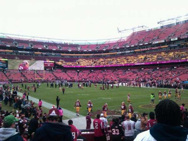 Northwest Stadium, section: 114, row: 11, seat: 10