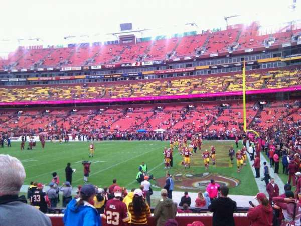 Northwest Stadium, section: 117, row: 11, seat: 10