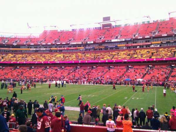 Northwest Stadium, section: 118, row: 11, seat: 10