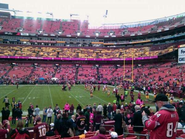 Northwest Stadium, section: 119, row: 11, seat: 10