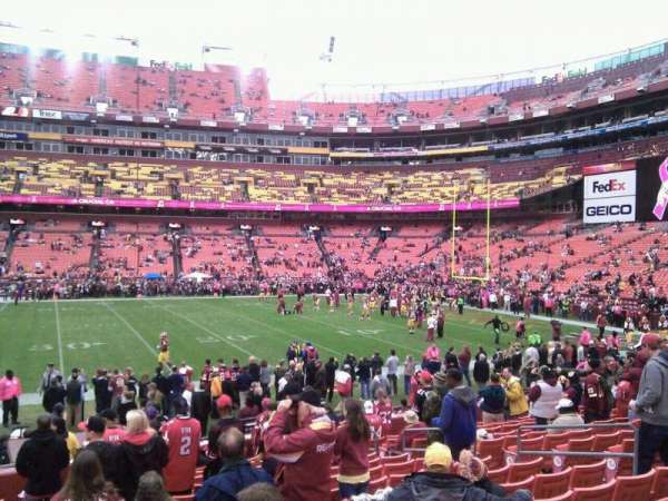 Northwest Stadium, section: 120, row: 15, seat: 10