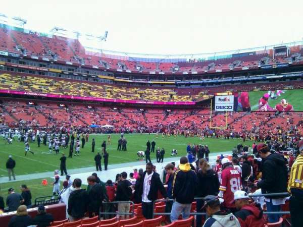 Northwest Stadium, section: 124, row: 11, seat: 10
