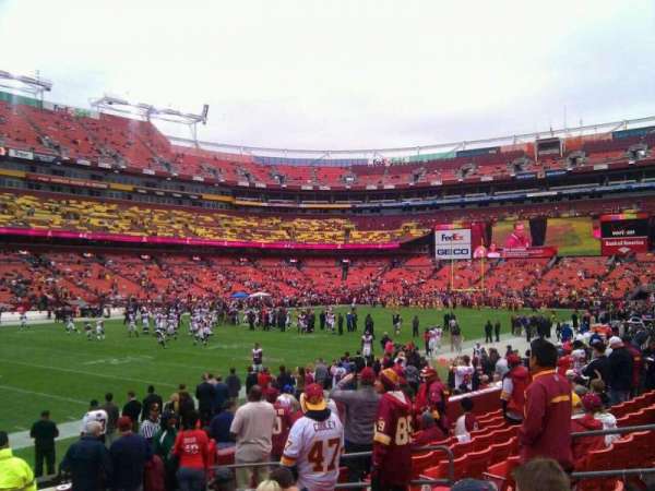 Northwest Stadium, section: 126, row: 11, seat: 10