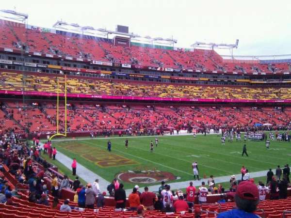 Northwest Stadium, section: 127, row: 19, seat: 10