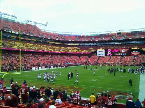 Northwest Stadium, section: 130, row: 19, seat: 10