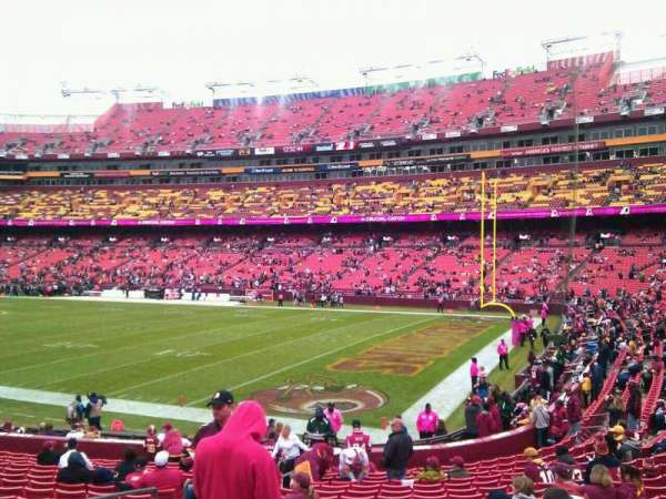 Northwest Stadium, section: 137, row: 19, seat: 10