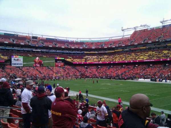 Northwest Stadium, section: 138, row: 19, seat: 10