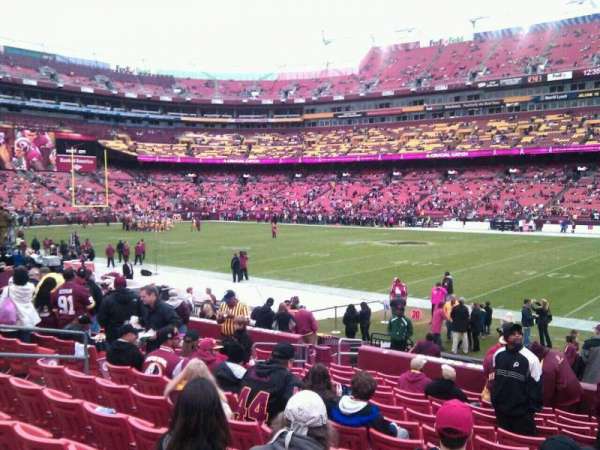 Northwest Stadium, section: 140, row: 13, seat: 10