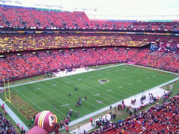 Northwest Stadium, section: 406, row: 1, seat: 12