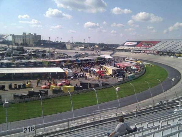 Dover Motor Speedway, section: 218, row: 9, seat: 9