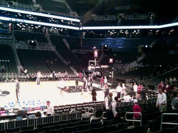 Barclays Center, section: 8, row: 10, seat: 9