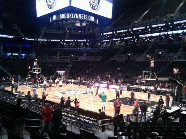 Barclays Center, section: 22, row: 11, seat: 3